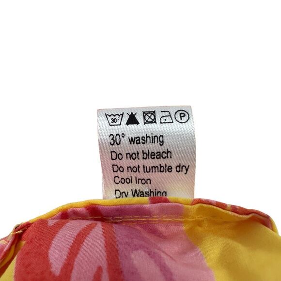 Banjanan Carnation‎ Flamingo Rhododendron Ruffle Maxi Dress Size Small Yellow - Picture 13 of 13